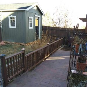 Backyard Deck Installation