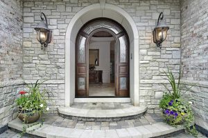 Custom Home Entryway Installation